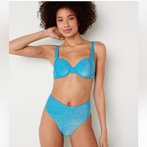 PINK Victoria’s Secret Shimmer Bikini Bottoms